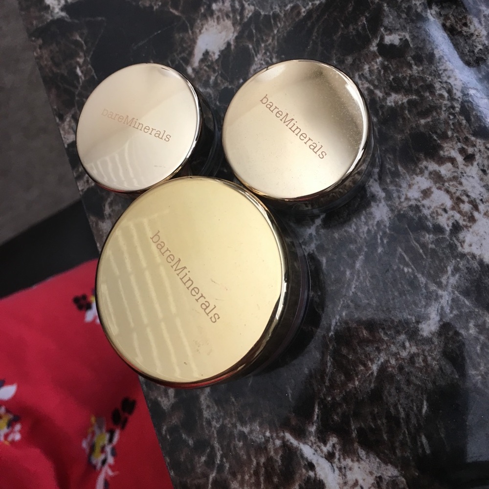 BareMinerals eyeshadow duo and blush. Holiday set