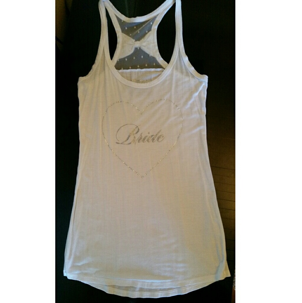 Victoria Secret Bride Rhinestone T-shirt