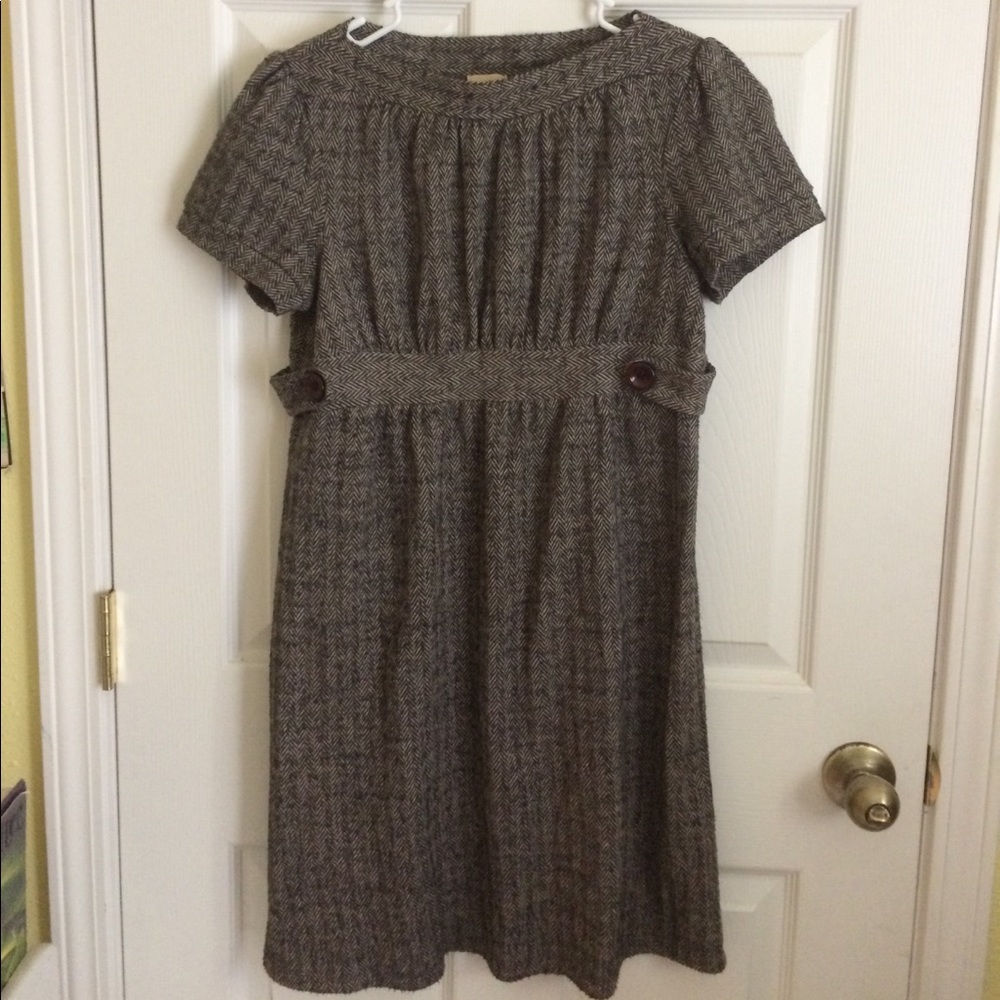 Soft herringbone babydoll Ella Moss dress/tunic.