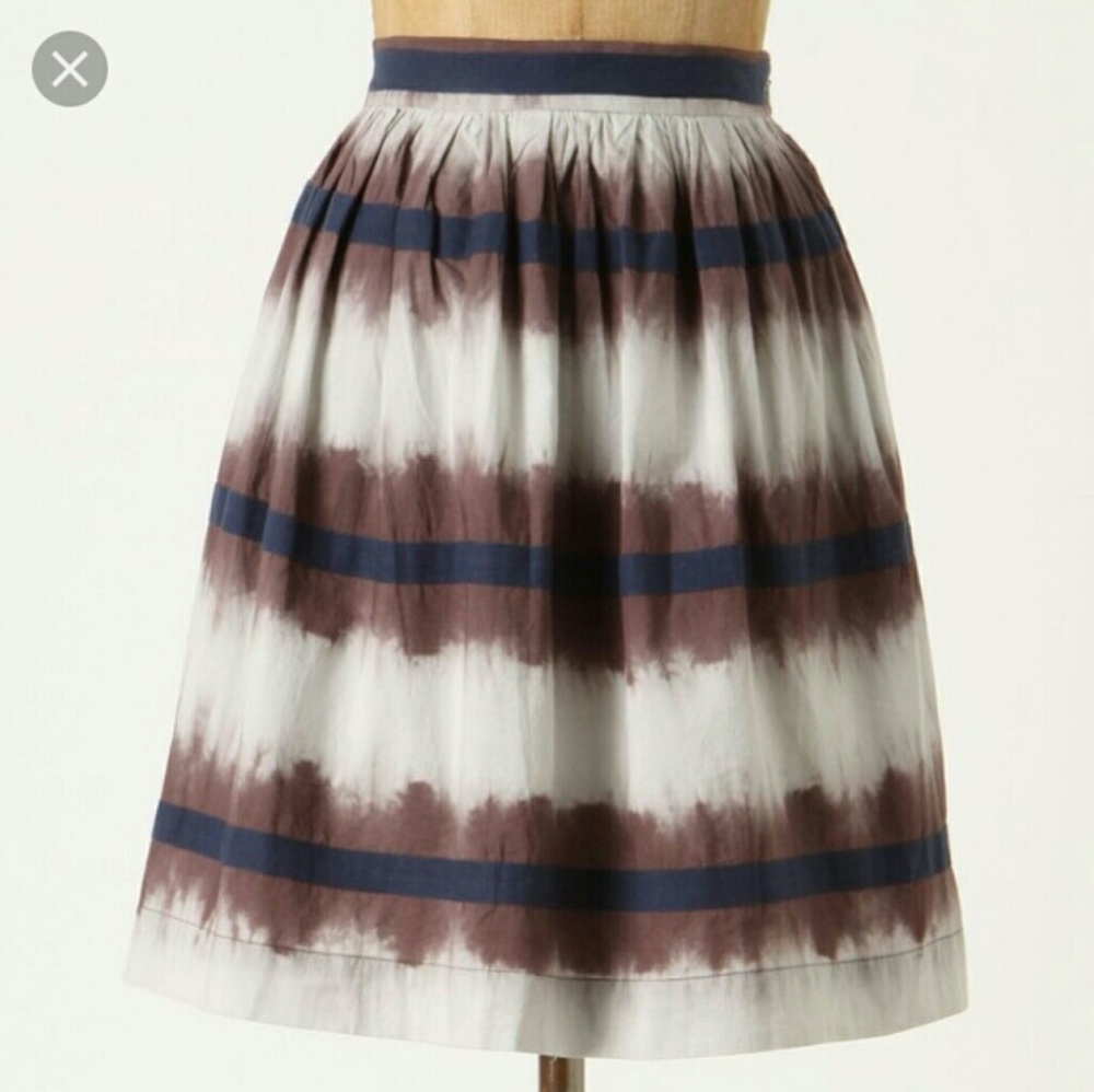Anthropologie Inkwell skirt