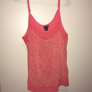 Coral diamond pattern tank