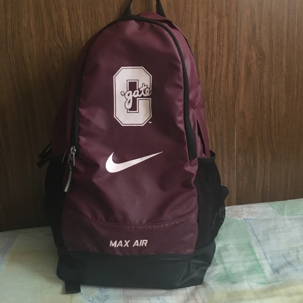 On Sale!!! Nike Max Air Maroon Backpack