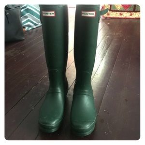 Hunter rain boots