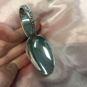 Sterling 'stieff' baby spoon