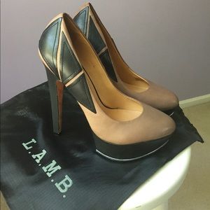 💯 NEW L.A.M.B. Dolores II High Heel