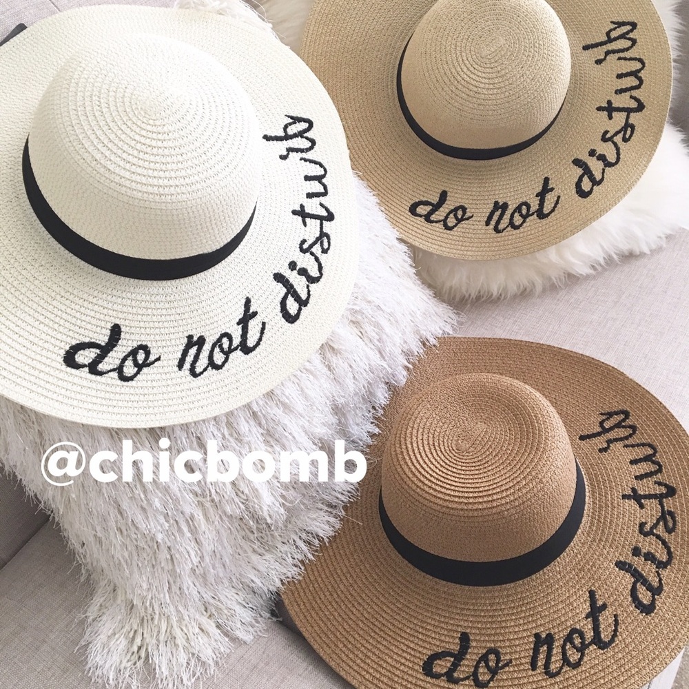 Statement wide brimmed hat TAN - Picture 3 of 3