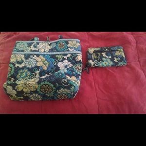 Vera Bradley matching purse and wallet