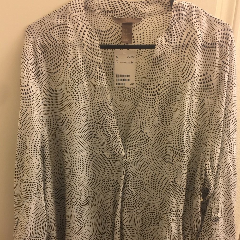 BNWT Size 24 H&M + Blouse