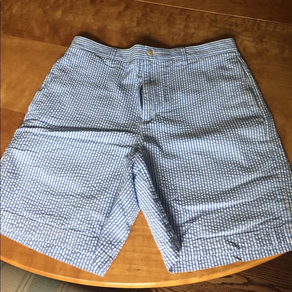 VV Seersucker Shorts 33" waist 9" inseam