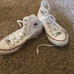 White High Top Converse