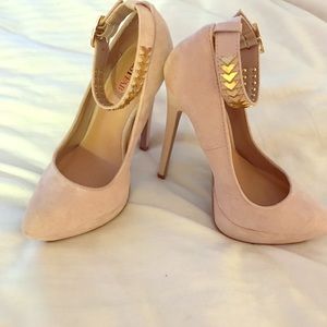 Never worn just fab platform heels