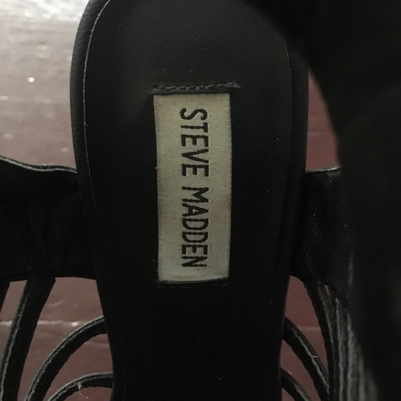 Steve madden black wedges - Picture 4 of 4