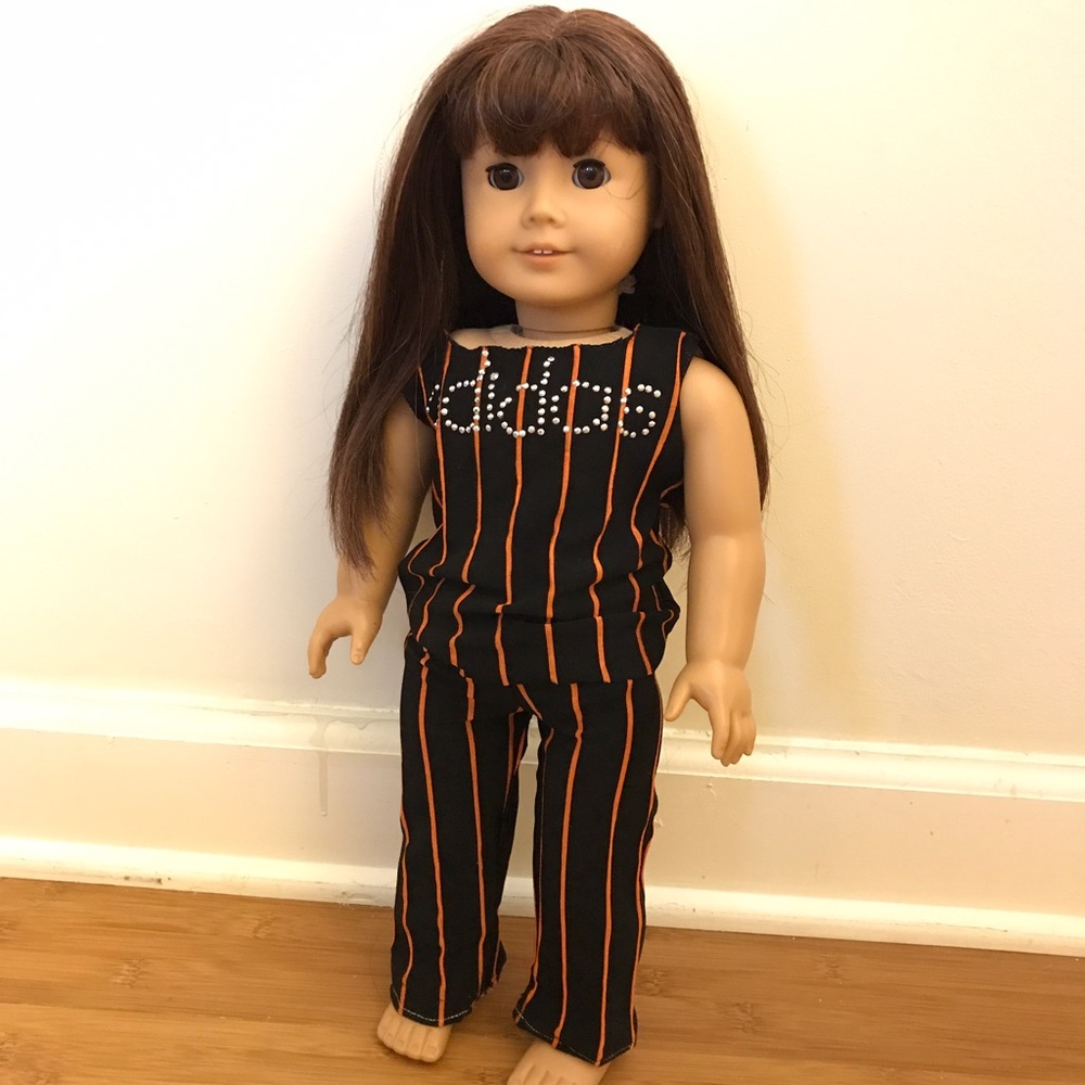 18 inch doll adidas outfit American girl
