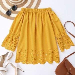 SOLD Zaful over the shoulder summer top