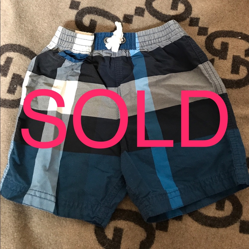 authentic Burberry swim shorts