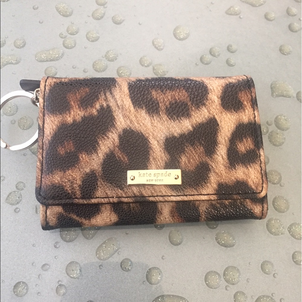 Kate Spade ♠️ Key Ring Coin Wallet ID Holder