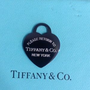 Authentic Tiffany titanium heart