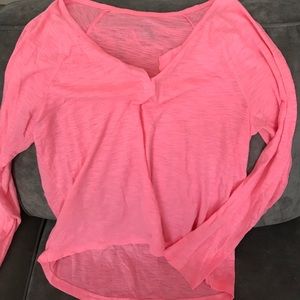 Long sleeved pajama shirt