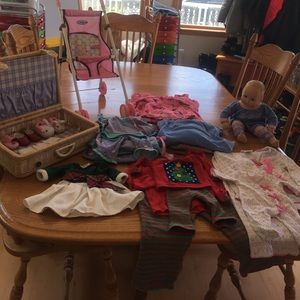 American Girl bitty baby set
