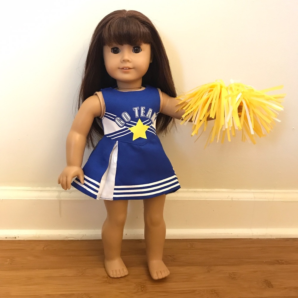 🔴SOLD🔴 18 inch doll cheerleading outfit American