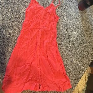 Coral lightweight dress button down feature!