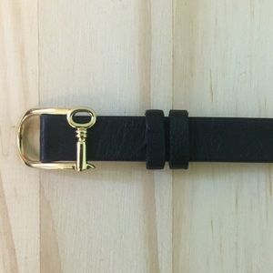 Black/Snake Skin Keeper