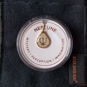 ALEX AND ANI 🔱Neptune necklace charm🔱