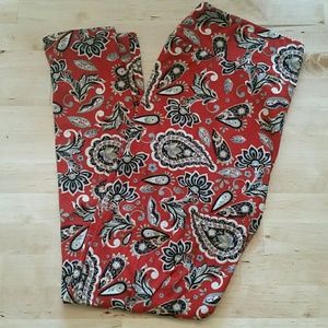 Paisley LuLaRoe Leggings