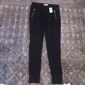 hollister black joggers