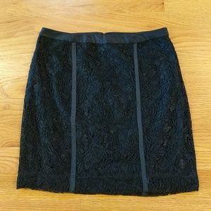 NWT Forever 21 Skirt Black Lace