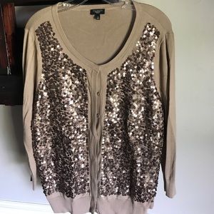 Sequin Cardigan