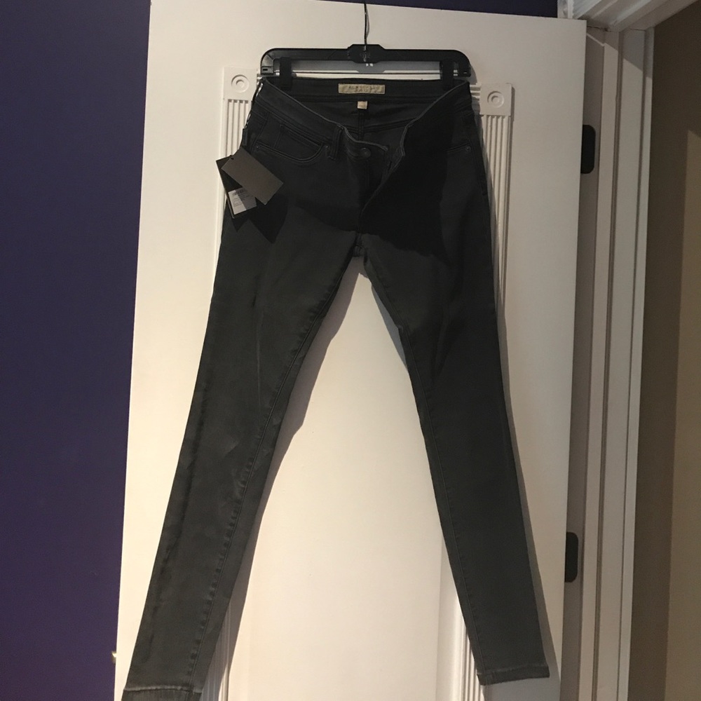 Dark grey Burberry jeans