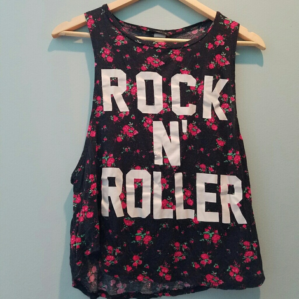 Floral Graphic Tank