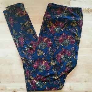 Floral LuLa Roe Leggings