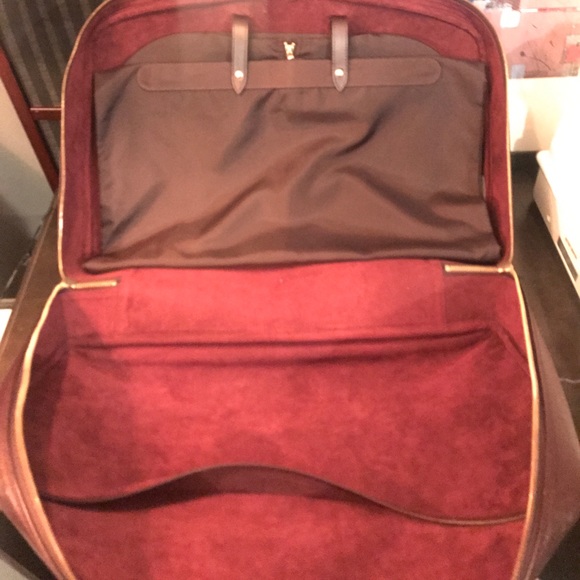 Louis Vuitton traveling leather garment bag - Picture 3 of 4