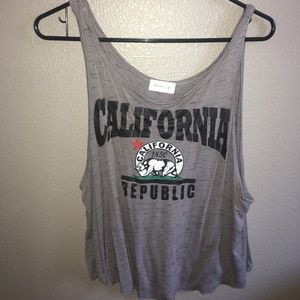 gray cali tank top!