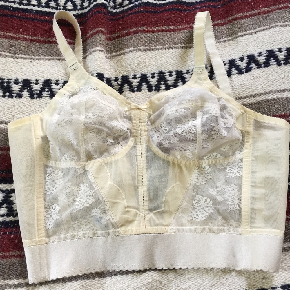 Vintage Sky Bali Corset Bra 1960s