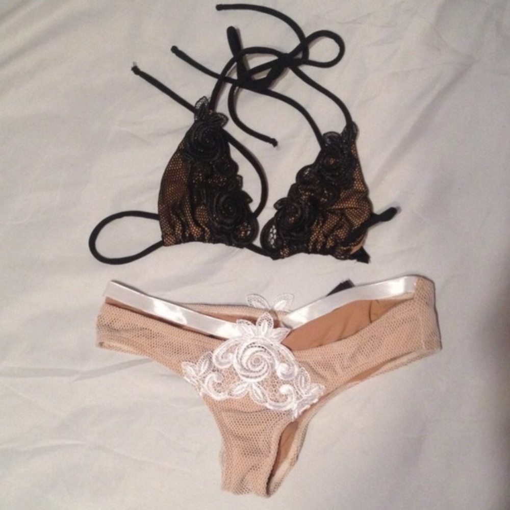 Lace rare beach bunny bikini