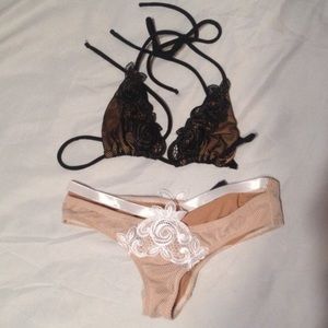 Lace rare beach bunny bikini