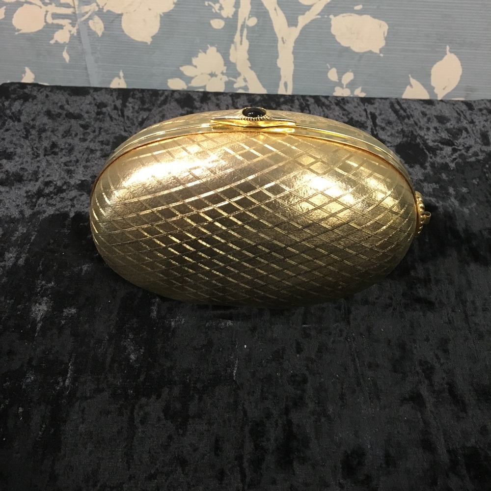 Vintage gold clutch
