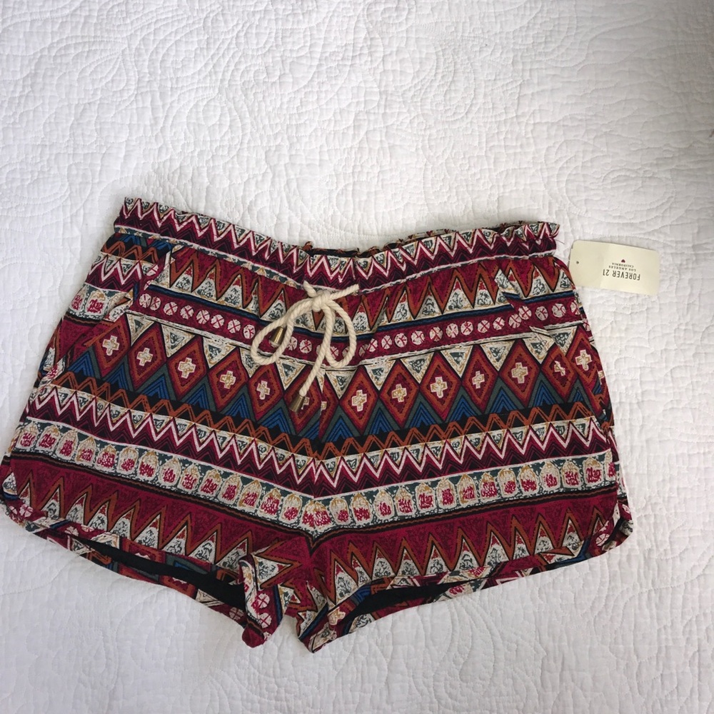 woven shorts