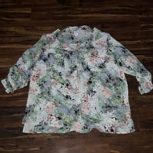 Plus-Size Jaclyn Smith Blouse