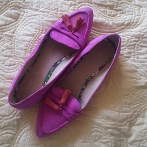 Suede Sperry loafers