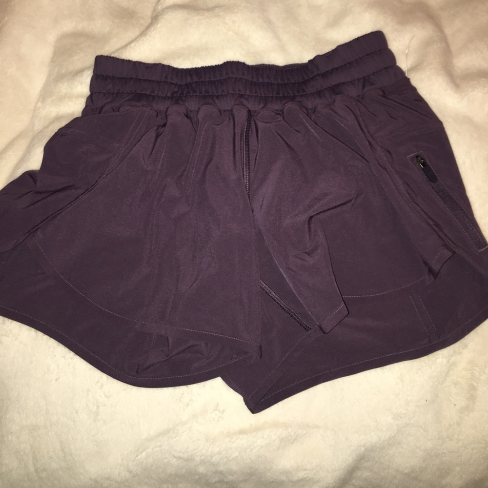 Lulu lemon dark purple shorts