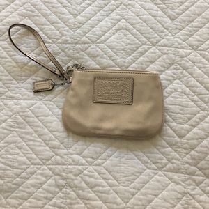 Coach Shimmery Wristlet