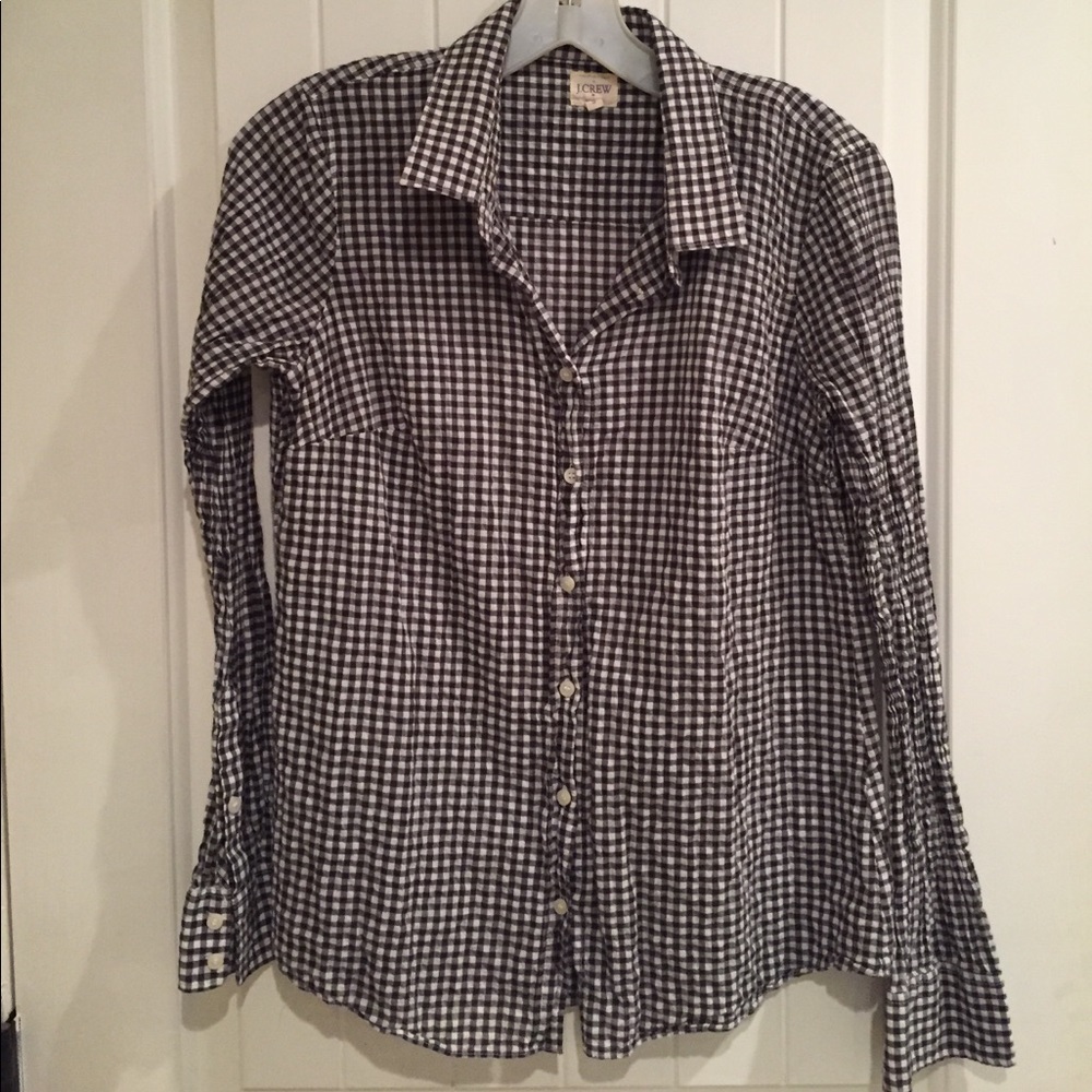 Jcrew Perfect Button Down Shirt - image 1
