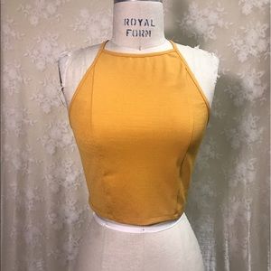 Exposed Back Tank Top