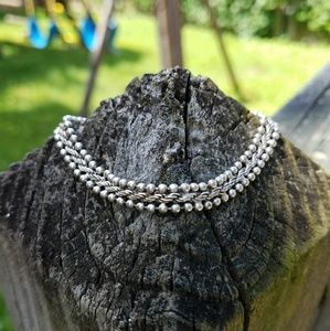 Rope and Bead Bracelet