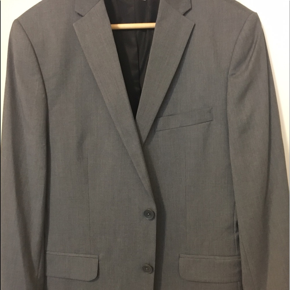Calvin Klein Slim Fit Gray Suit