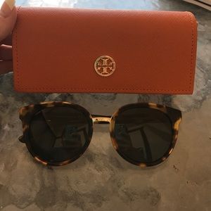 Brand new Tory Burch Sunglasses with case included